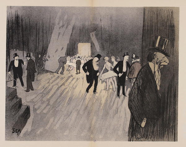 Les coulisses de lOpéra 1901