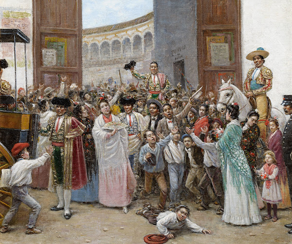 Triumphal Exit from the Maestranza Bullring in Seville