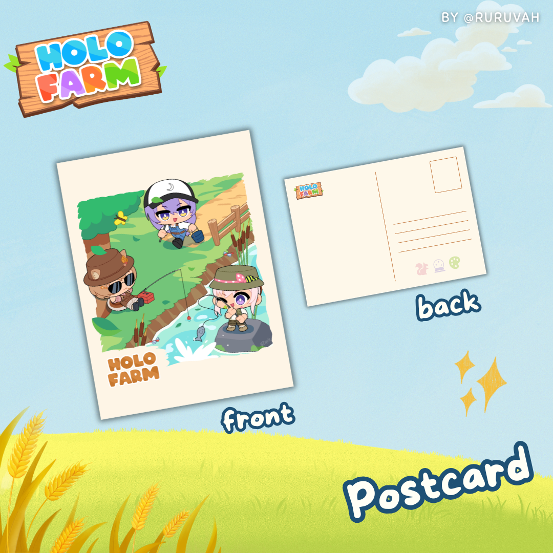 Holofarm Area15 Postcard by Ruva