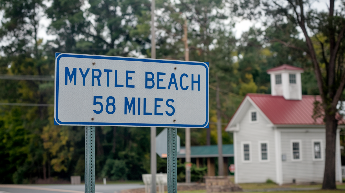 Distance and Travel Tips: Myrtle Beach from Landrum, SC