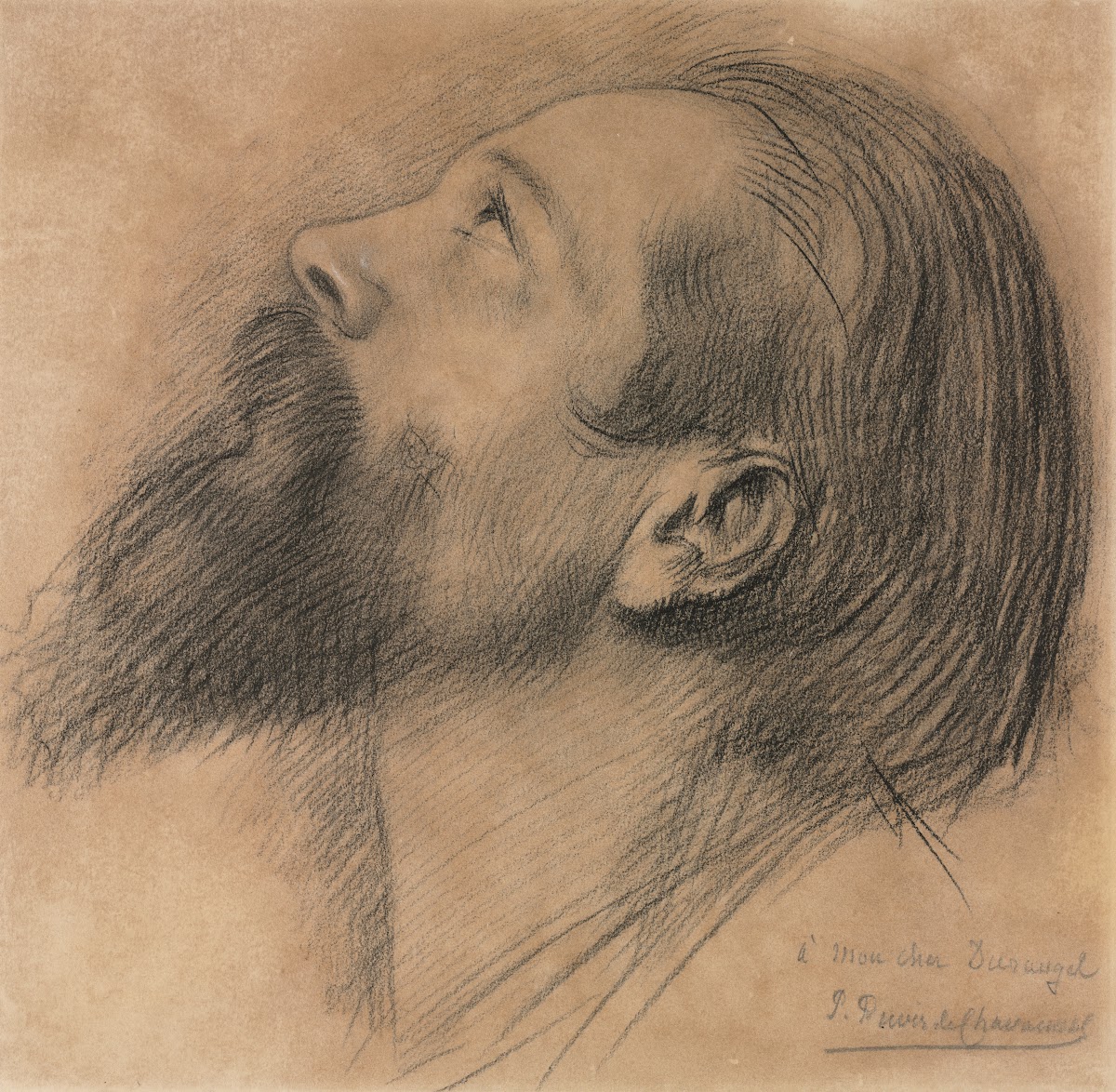 Study for the Frieze of Sainte Geneviève c 1875