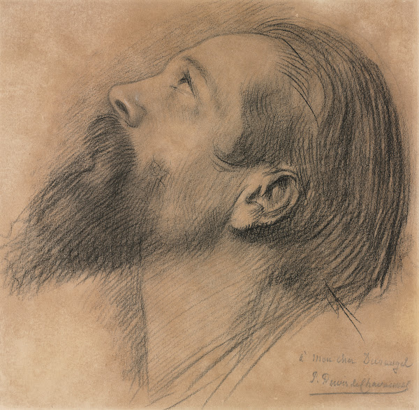 Study for the Frieze of Sainte Geneviève c 1875
