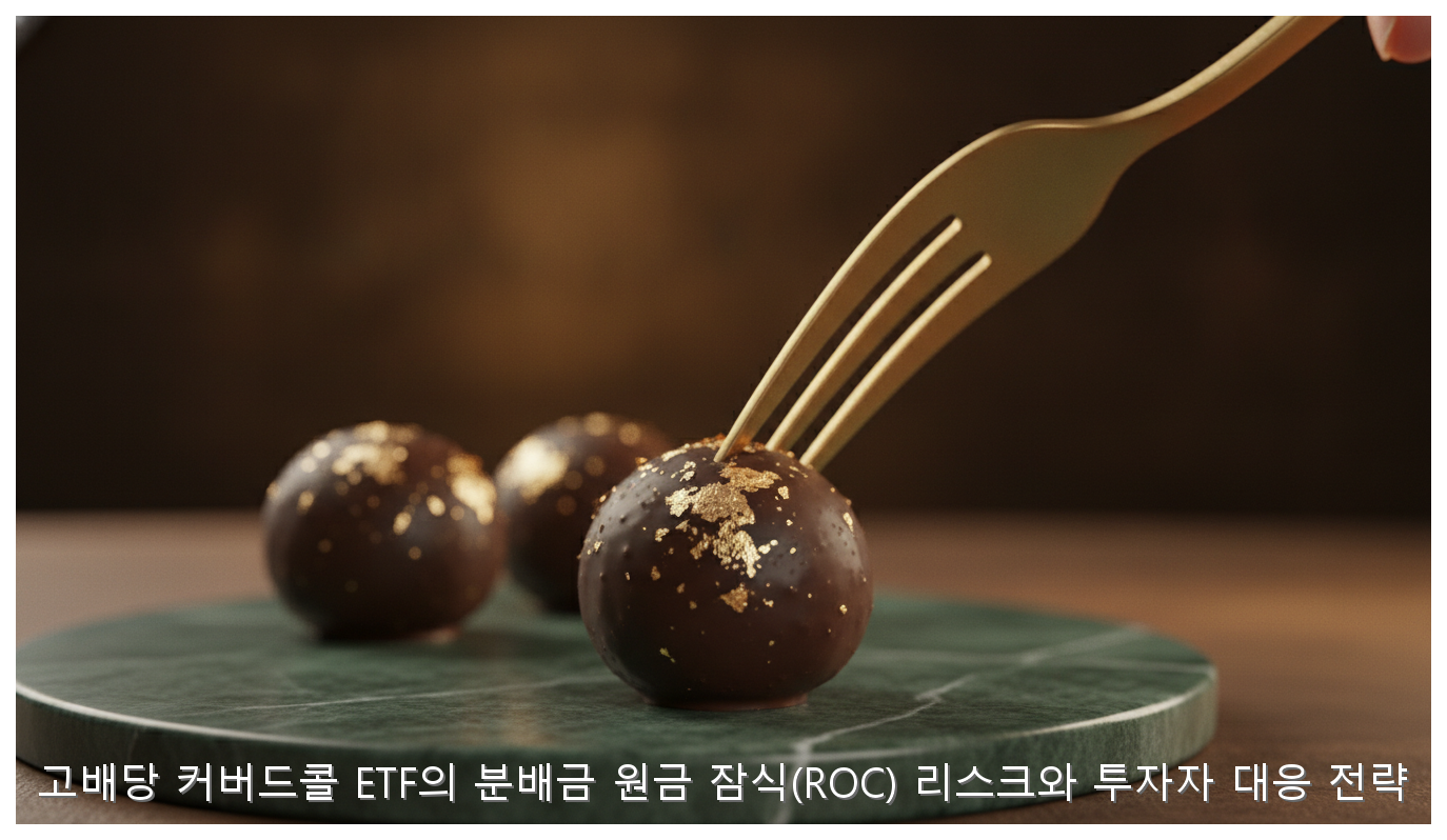 고배당 커버드콜 ETF의 분배금 원금 잠식(ROC) 리스크와 투자자 대응 전략 핵심 안내 및 분석 인포그래픽 (2)