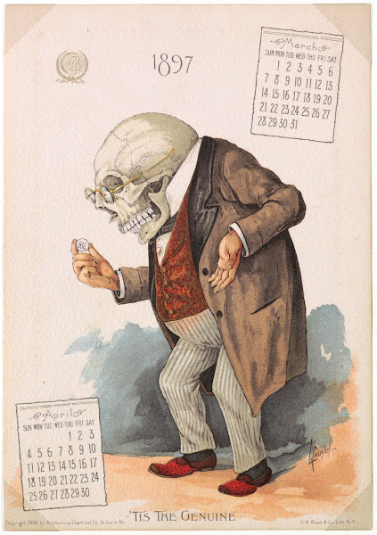 The Antikamnia Calendar Tis The Genuine 1897
