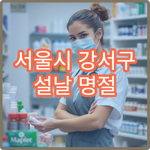 서울시 강서구 설날 명절 산부인과 연휴 진료 병원 생리통·질염·임신 응급 대처 가능