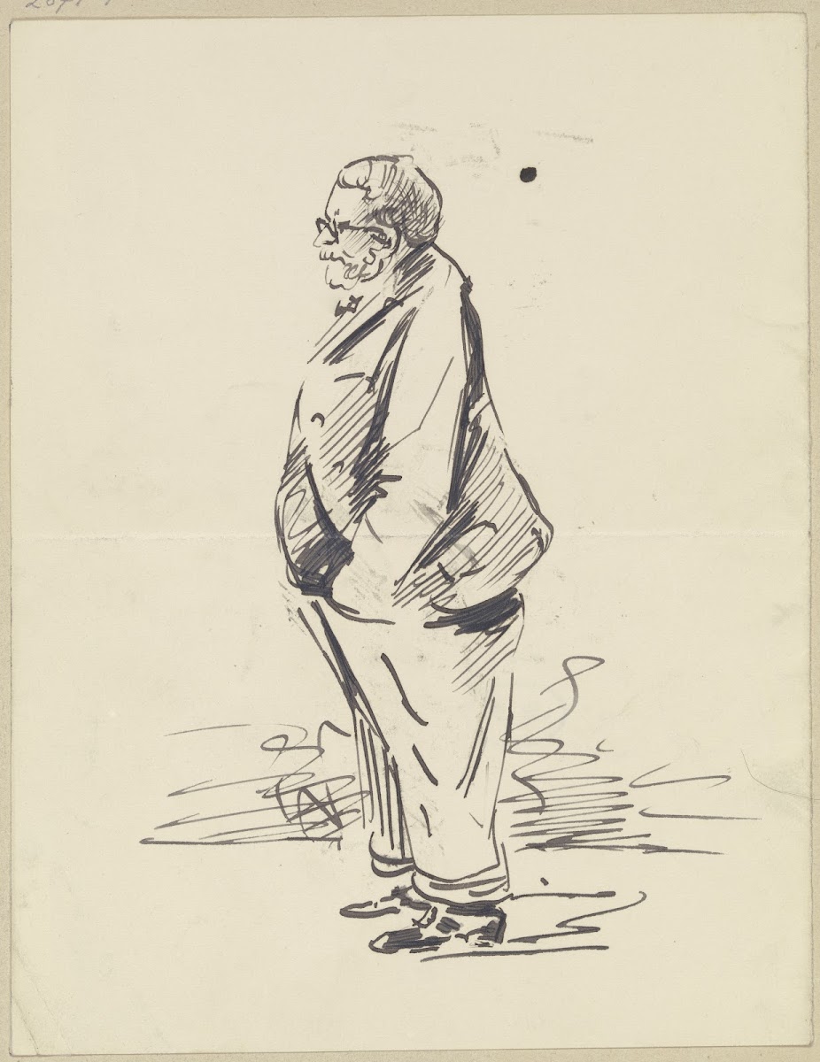 Profile Of An Elderly Man