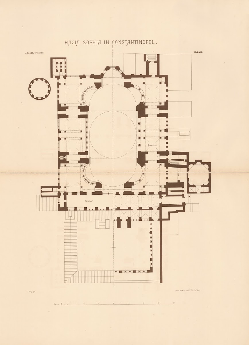 Hagia Sophia in Constan tinopel 1911
