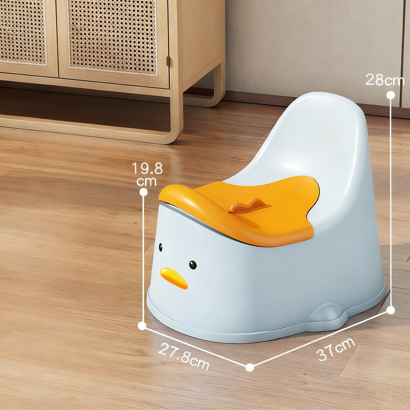 Child seat with backrest for the toilet