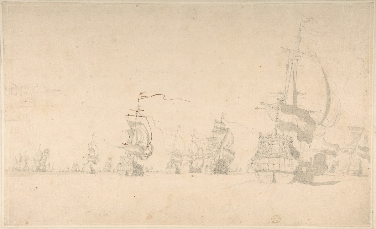 A Fleet mid 17thearly 18th century