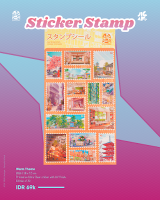 Stamp Sticker Sheet