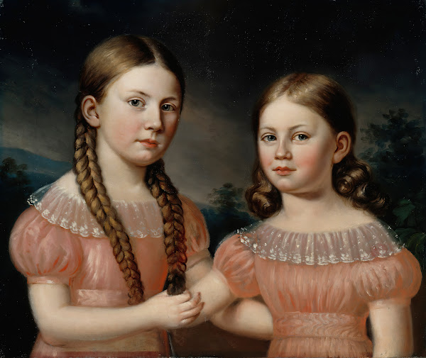 Jacobina And Helena Simelius 1820   1829