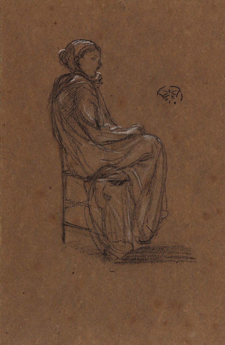Female Figure Seated 1870 1873