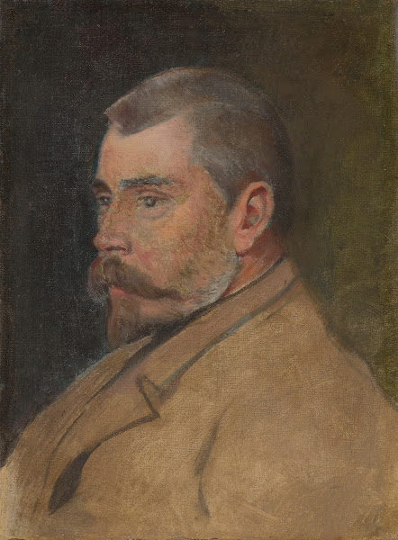 Portrait of Brother in law Štefan Czóbel 18801900