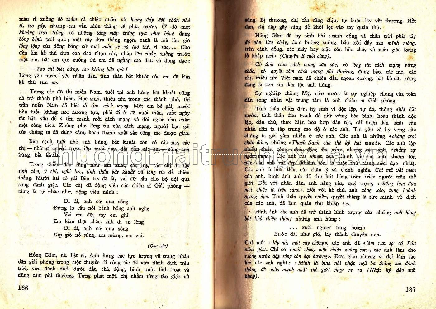 Văn học trích giảng lớp 6 phổ thông (1973) - Trang 90