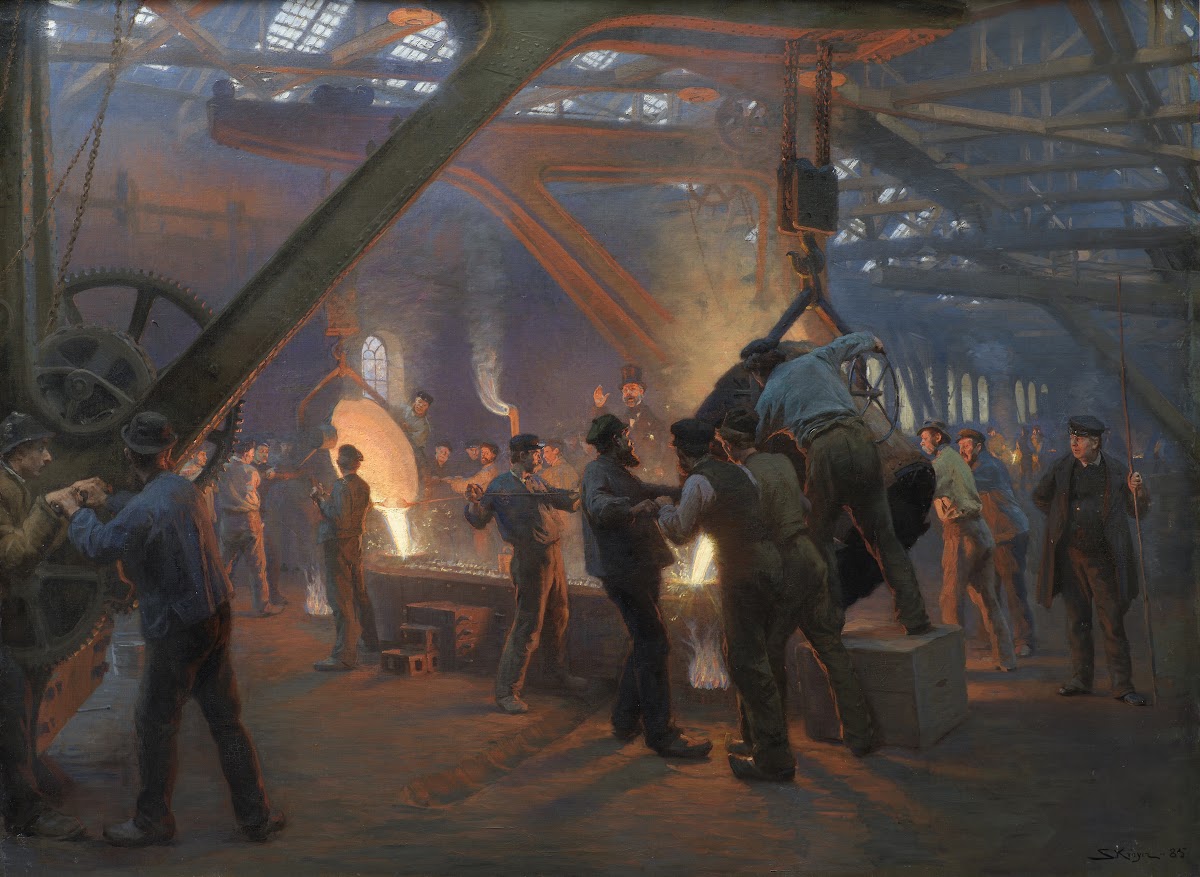 The Iron Foundry Burmeister and Wain 1885