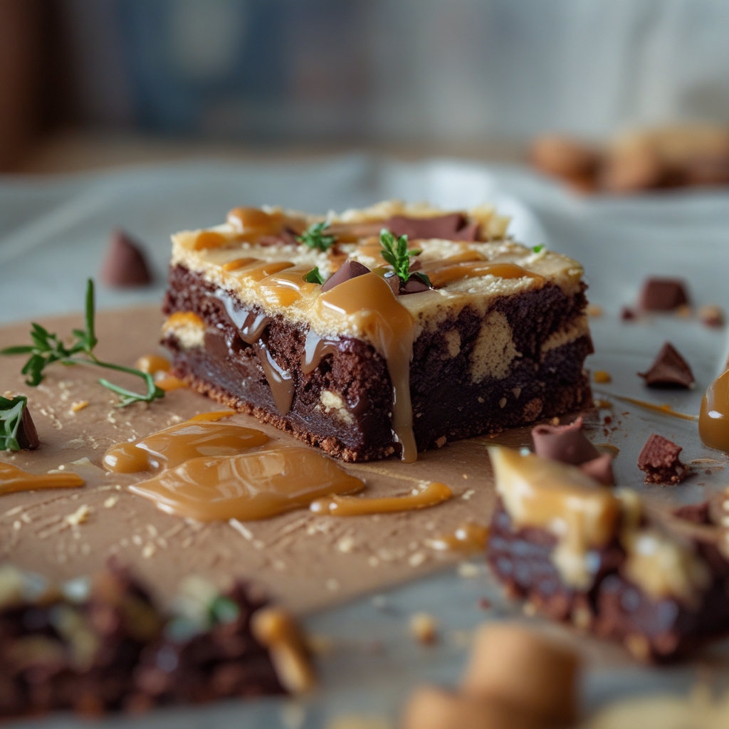 Final Milky Way Caramel Cheesecake Brownies Recipe | Decadent Homemade Dessert