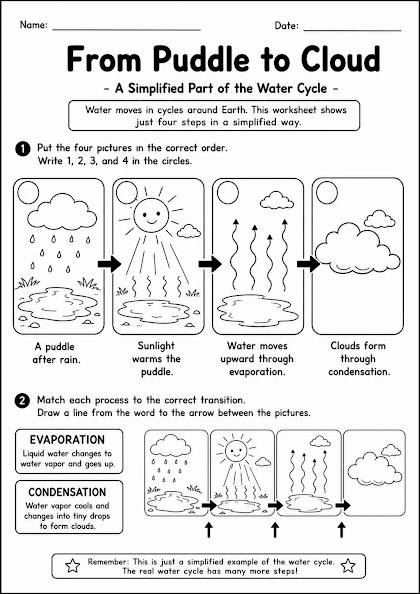From Puddle to Cloud