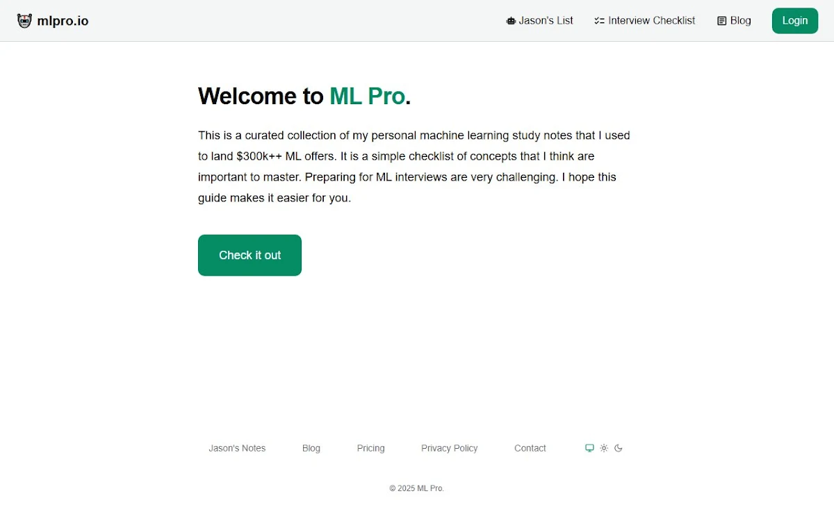 Captura de MLPro