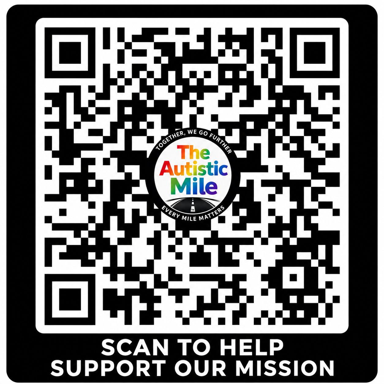 QR code - scan to support