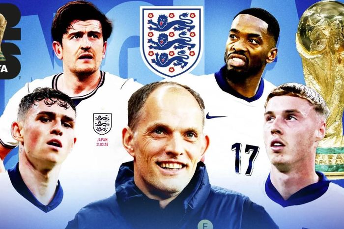 Nhiều ngôi sao của đội tuyển Anh bị loại khỏi World Cup 2026 - Đài Phát thanh và truyền hình Hà Nội