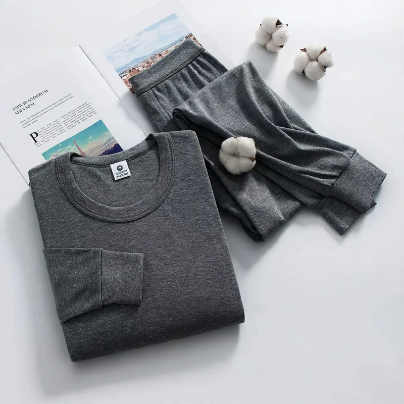 Baumwoll-Thermo-Unterwäscheset für Damen und Herren