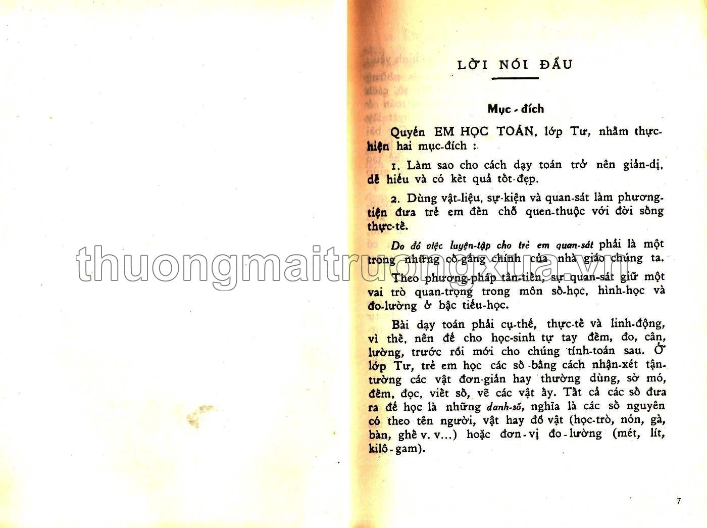 Em học toán lớp tư (1965) - Trang 4