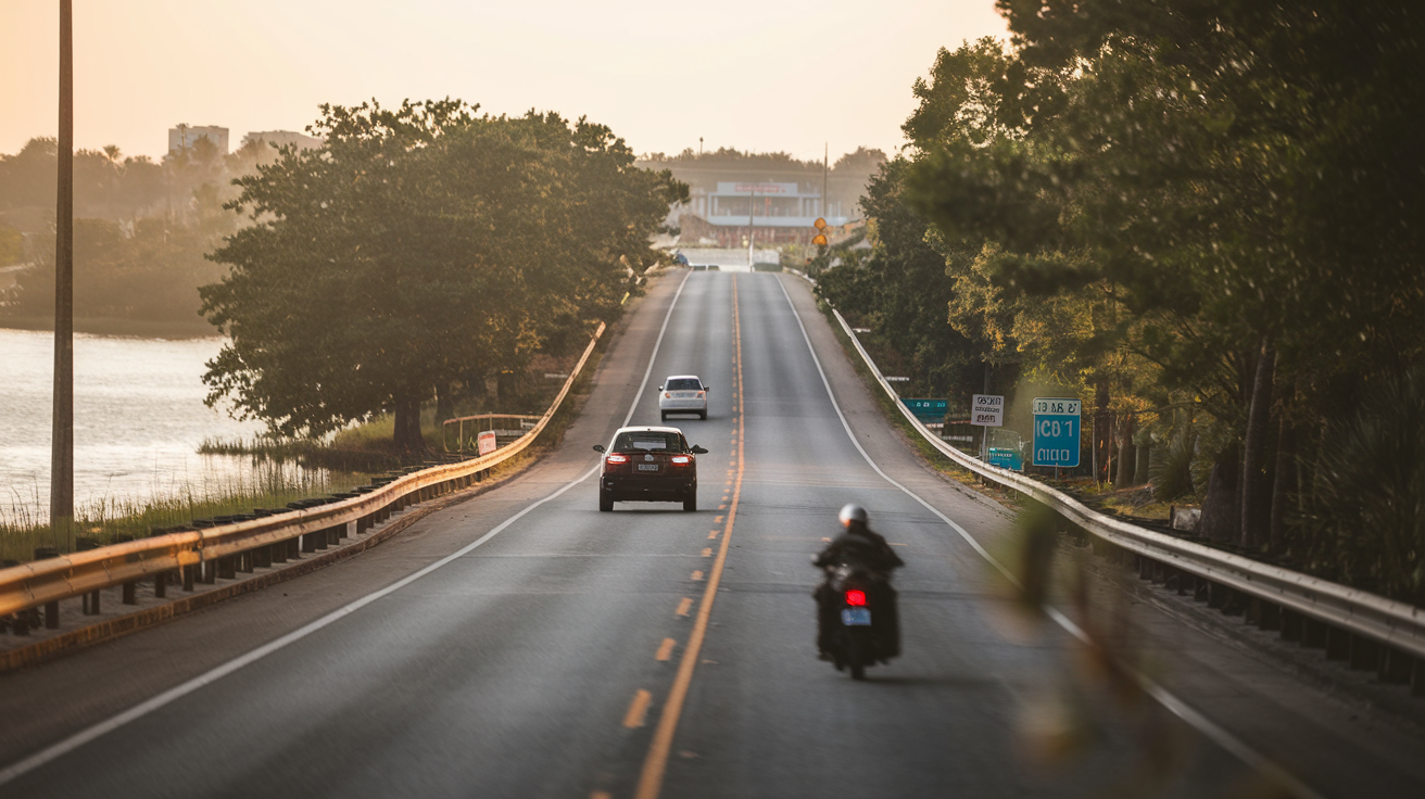 Driving Time from Myrtle Beach to Tampa, Florida