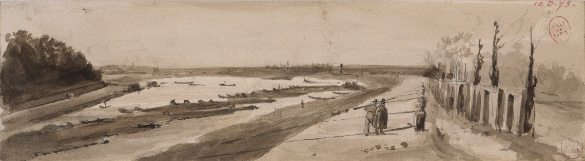 Parc de Bercy quai de la Gare 1829