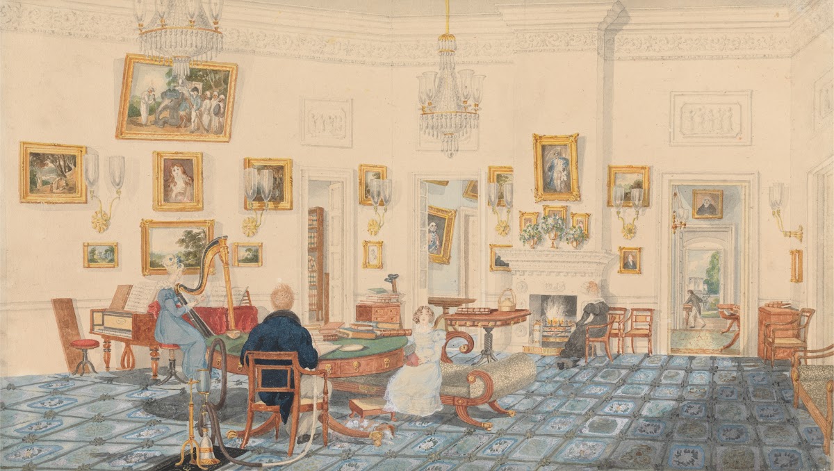 The Winter Room in the Artists House at Patna 1824