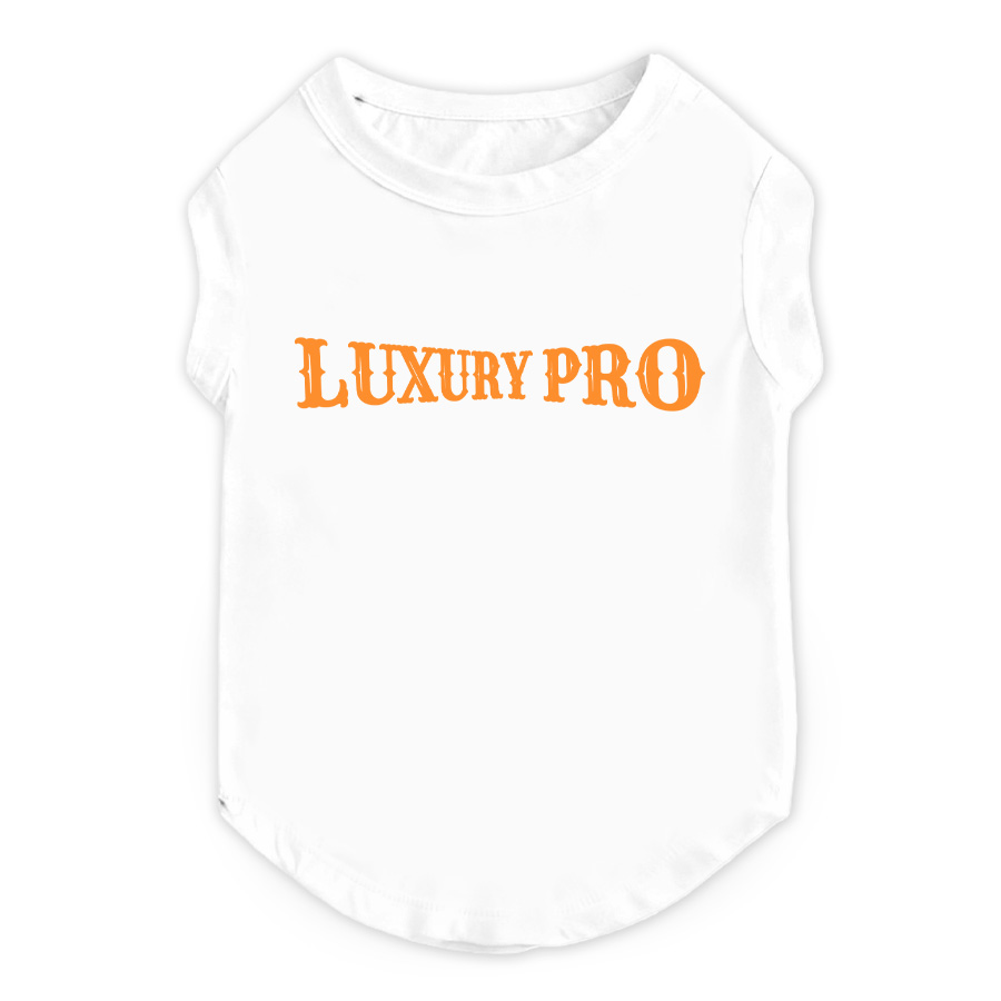 2D pet short-sleeved T-shirt