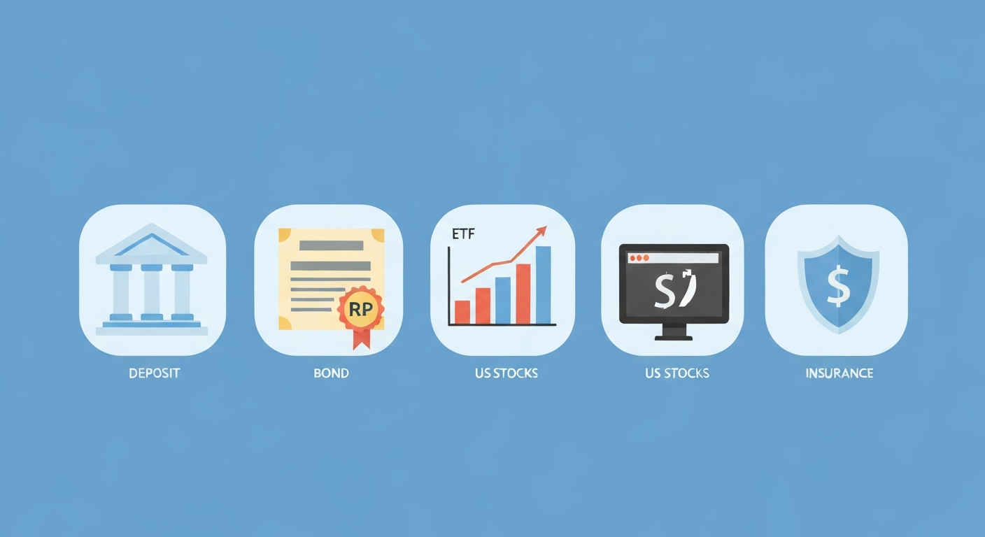달러 예금 RP ETF 금리 수익률 비교