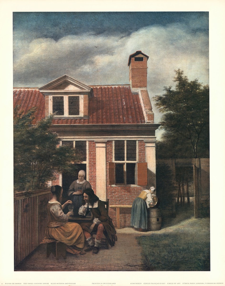 Pieter de Hooch The small country house 1952