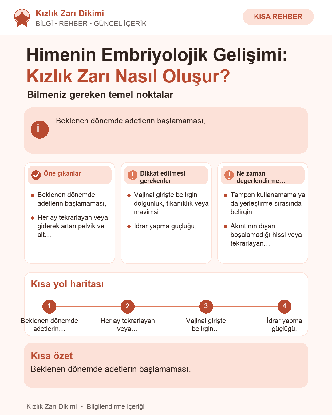 Himenin Embriyolojik Gelişimi: Kızlık Zarı Nasıl Oluşur?