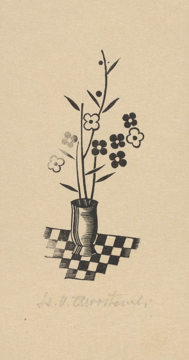 Kwiaty w wazonie 1933