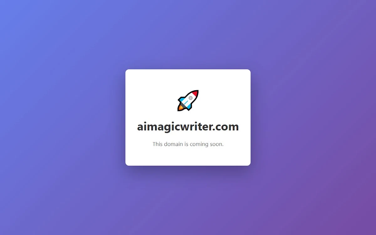 Captura de AI Magic Writer