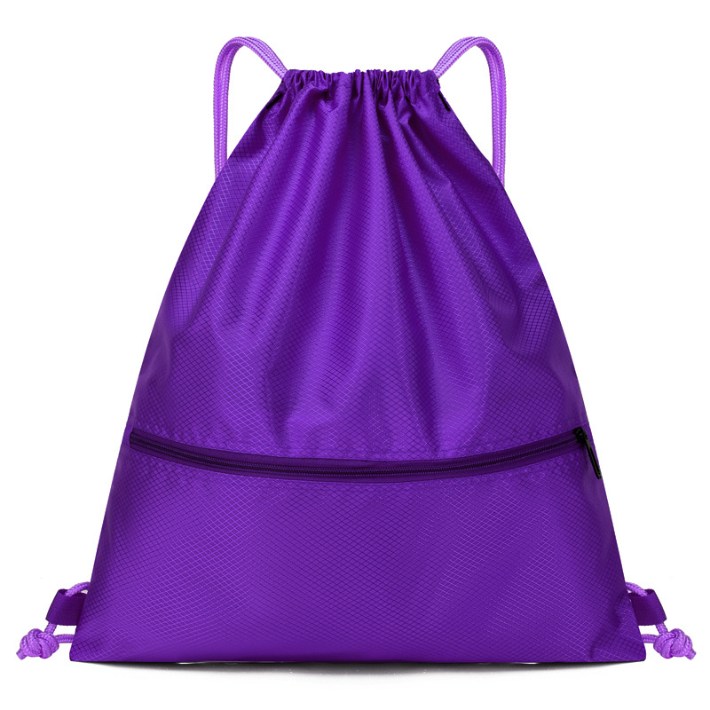 Sporty backpack with drawstring, waterproof