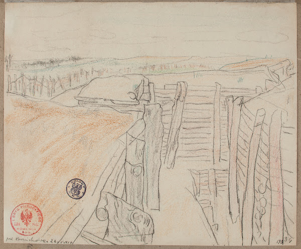 Okopy pod Kostiuchnówką 1916