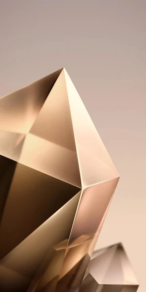 Crystal, Geometric, Beige, Abstract Full HD iPhone Wallpaper Background