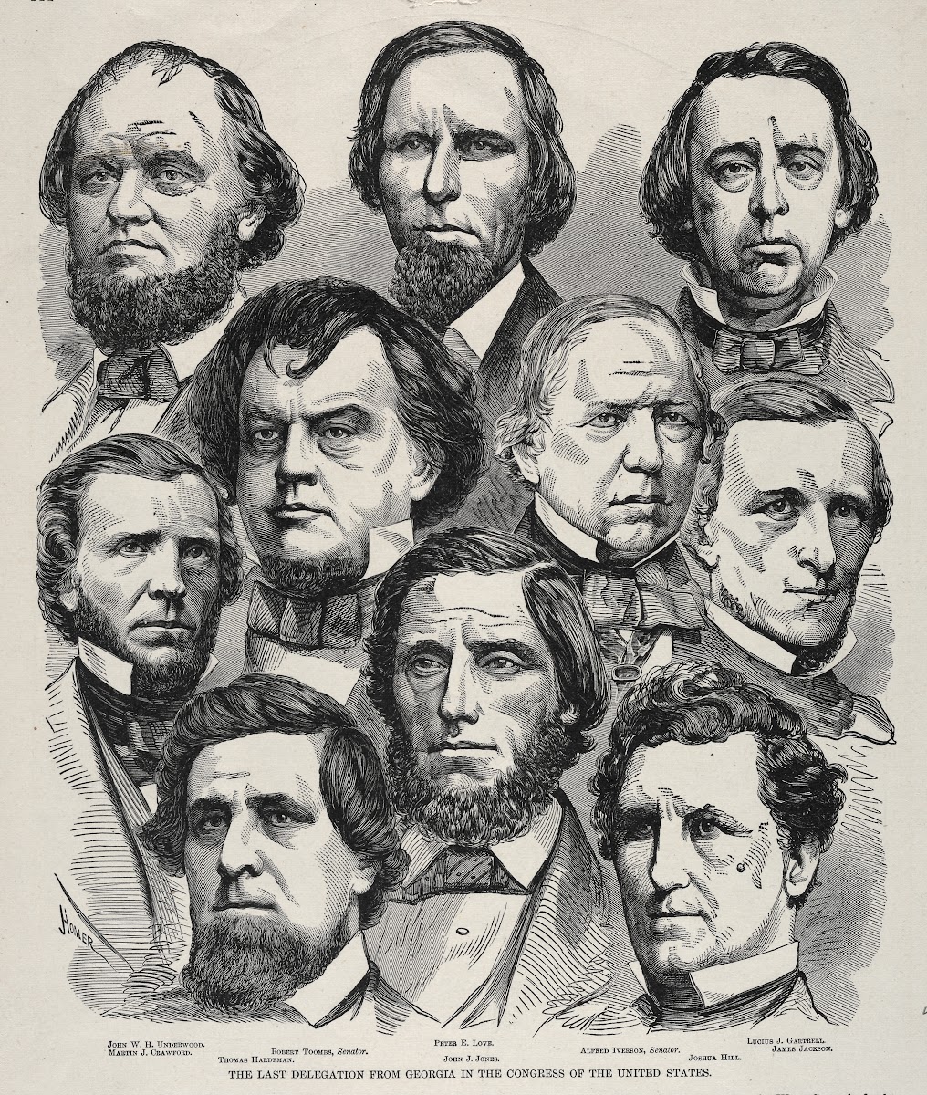The Last Delegation from Georgia in the Congress of the United States 1860