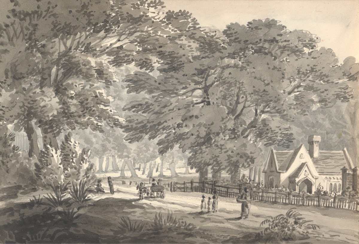 Mr Marks Cottage Wanstead May 1829 1829