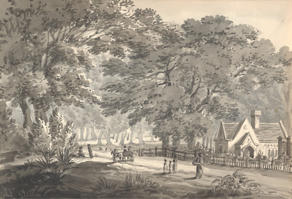 Mr Marks Cottage Wanstead May 1829 1829