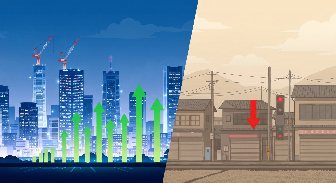 도쿄 부동산 반등과 인구 감소의 역설