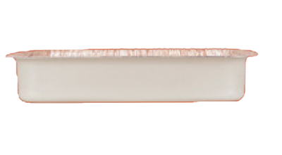 Retro Wood Rectangular Tray 25cm