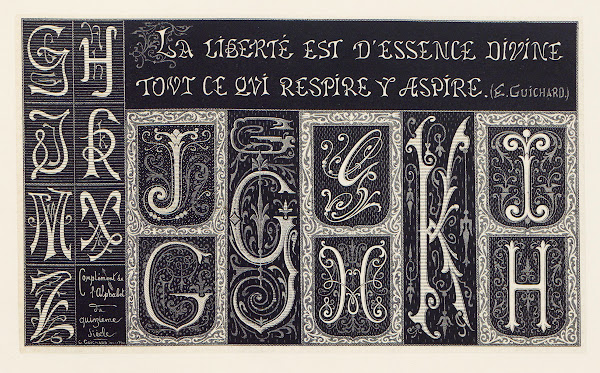 Les petits alphabets du brodeur Pl10 1880