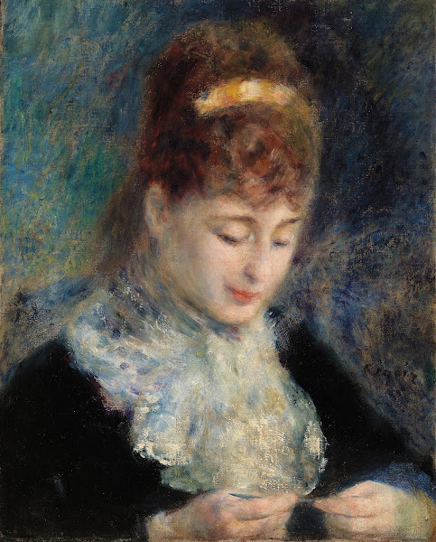 Woman Crocheting Femme faisant du crochet c 1877