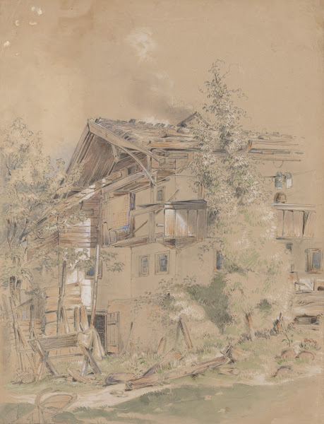Picturesque Environment of Village Cottage