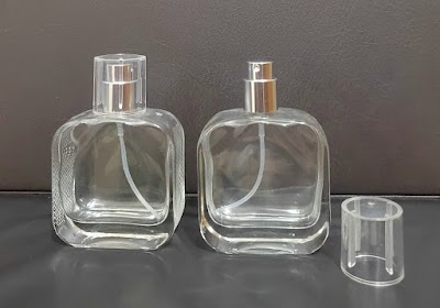 Clear/Frosted Croco Bottle