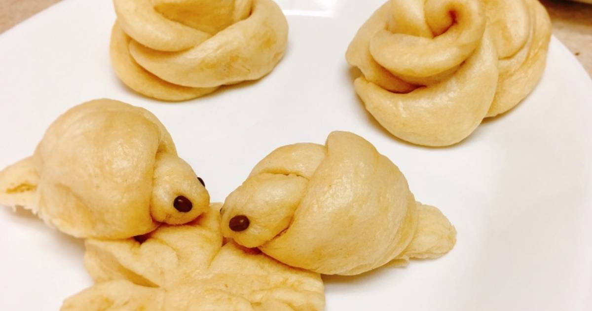 Bánh hấp từ bột bánh biscuits