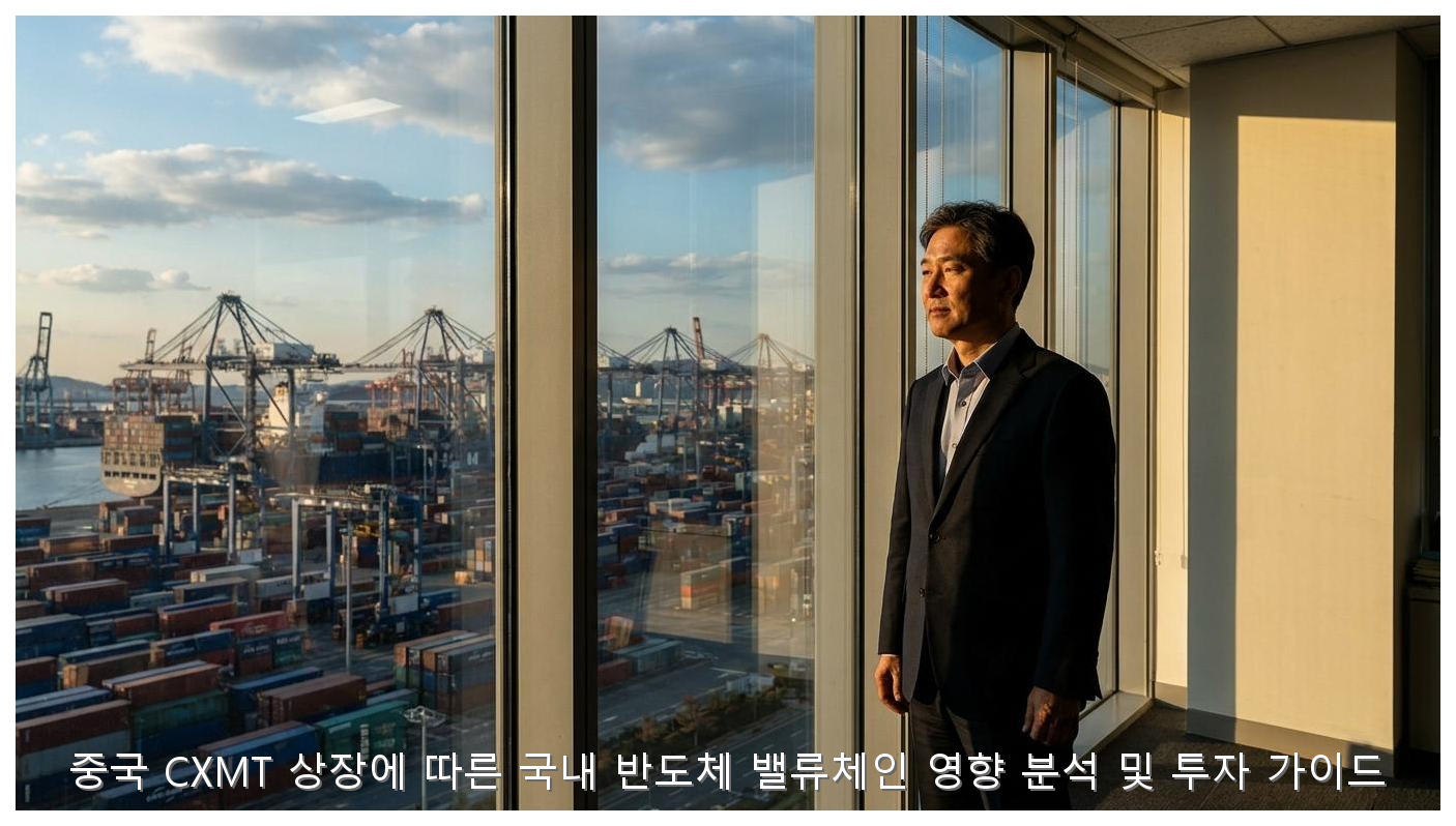 중국 CXMT 상장에 따른 국내 반도체 밸류체인 영향 분석 및 투자 가이드 핵심 안내 및 분석 인포그래픽 (6)