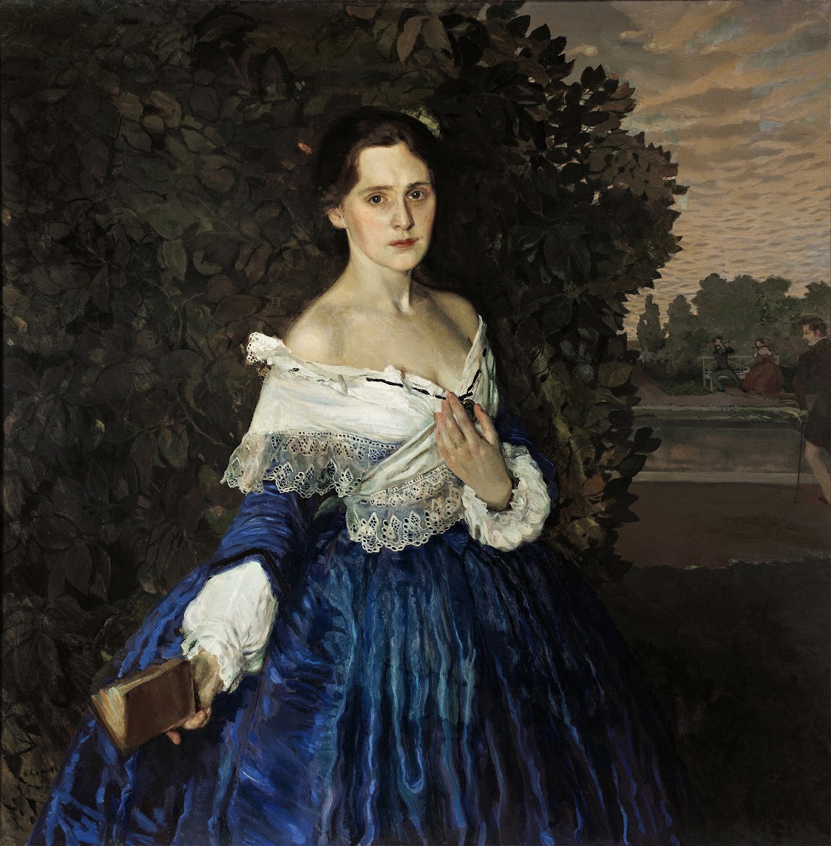 Lady In Blue Portrait Of YeM Martynova C1898